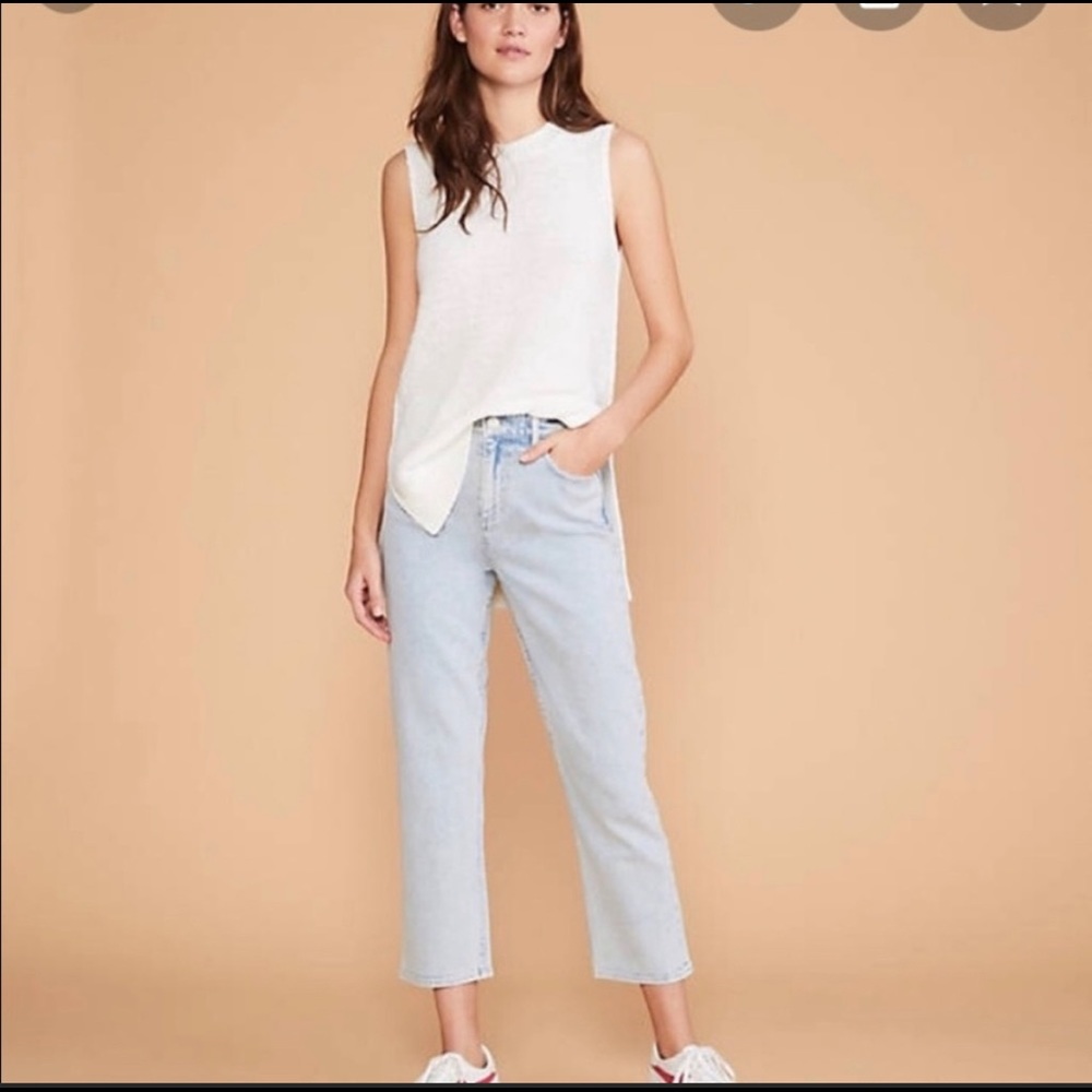 Lou & Grey High Waist Straight Crop